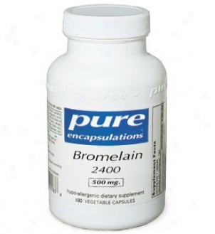 Pure Encap's Bromelain 2400 250mg 60 Vcaps