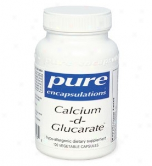 Pure Encap's Calcium-d-glucarate 500mg 120vcaps
