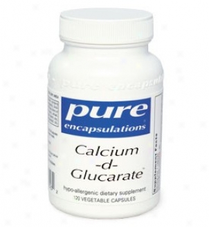 Pure Encap's Calcium-d-glucarate5 00mg 60vcaps