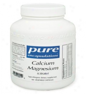 Pure Encap's Calcium Magnesium Citrate 90vcaps