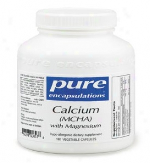 Pure Encap's Calcium( mcha) W/ Magnesium 180vcaps