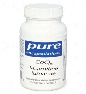 Pure Encap's Coq10 L-carnitine Fumarate 60vcaps