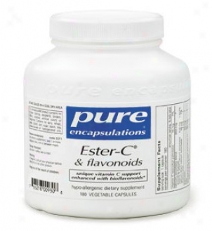 Pure Encap's Ester-c & Flavonoids 180vcaps