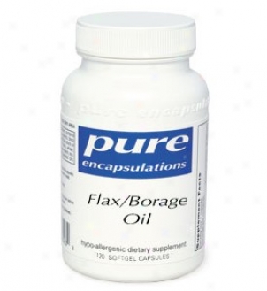 Pure Encap's Flax/borage Oil 120sg