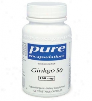 Pure Encap's Ginkgo 50 160mg 120vcaps