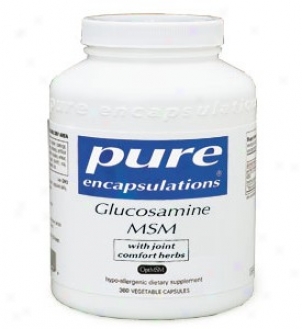 Pure Encap's Glucosamine/msm W/ Joint Comfort Herbs 60vcaps