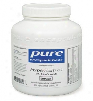 Pure Encap's Hypericum 0.3 600mg 120vcaps