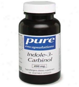 Pure Encap's Indole-3-carbiol 400mg 120vcaps