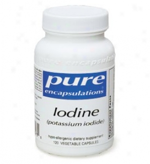 Pure Encap's Iodine - Potassium Iodide 225mcg 120vcaps Out Of Sotck