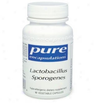 Pure Encap's Lactobaciklus Sporogenes 150mg 60vcaps