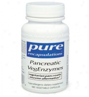 Pure Encaap's Pancreatic Vegenzymes 180vcaps