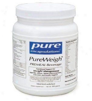 Pure Encap's Pureweigh Premeal Beverage - Choc Mint Powder 744gm