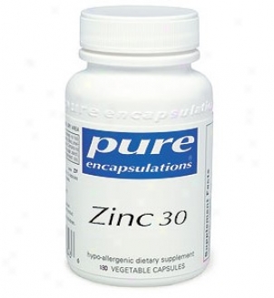 Pure Encap's Zinc 30mg 180vcaps