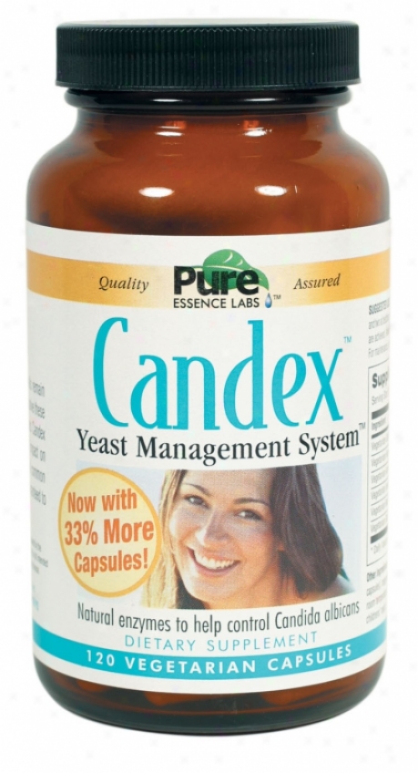 Pure Essence's Candex Yeast Management System 120vcaps
