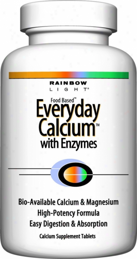 Rainbow Light's Everyday Calcium W/ Enzymes 240tabs