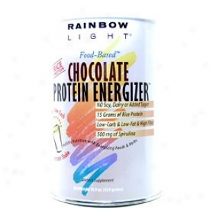 Rainbow Light's Protein Energizer Chocolate 14.9oz