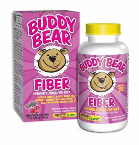 Renew Life's Buddy Bear Fiber 60 Tabs