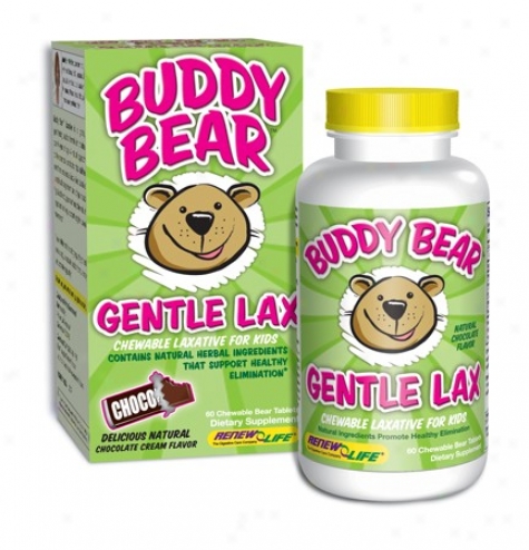 Regenerate Life's Buddy Bear Gentle Lax 60 Tabs