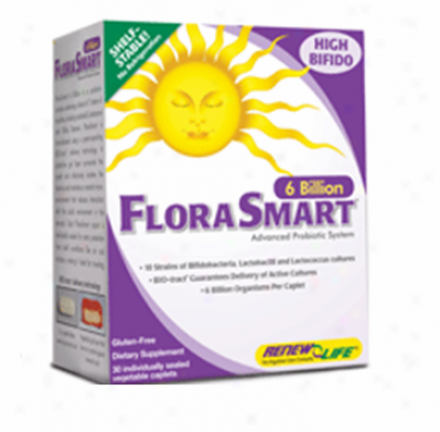 Renew Life's Florasmart Box (6 Billion) 30tabs