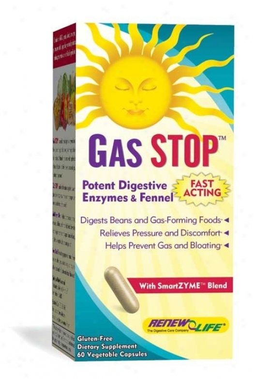 Renew Life's Gasstop 60vcaps