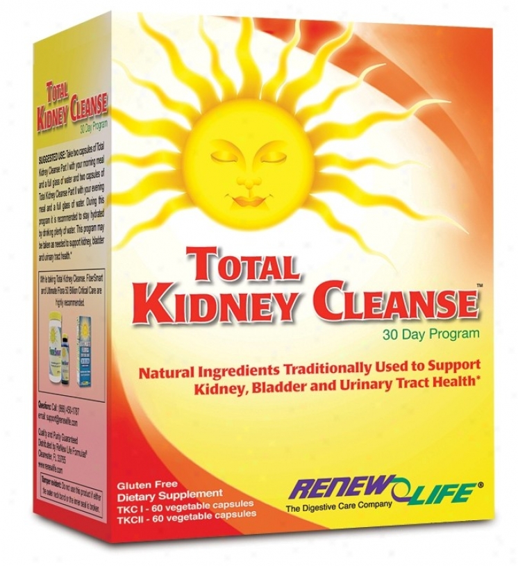 Renew Life's Total Kidney Cleanse 2 Part Kit