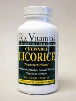 Rx Vitamin's Dgl Licorice 500 Mg 90 Tabs