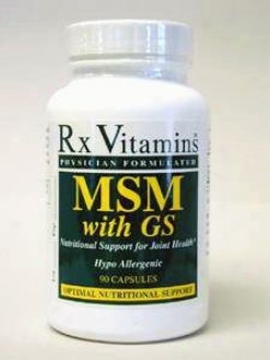 Rx Vitamin's Msm/gs Complex 90 Caps