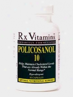 Rx Vitamin's Policosanol 10 10 Mg 60 Cpas