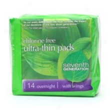 Seventh Generation's Pads Overnight Ultra-thin 14ct