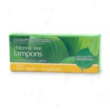 Seventh Generation's Tampon Organic Regular Digital 20ct