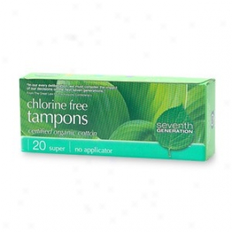 Seventh Generation's Tampon Organic Super Digital 20ct