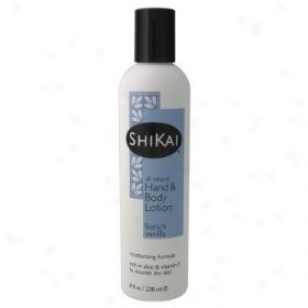 Shikai's Lotion French Vanilla 8oz