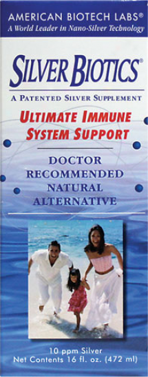 Silver Boitics Ultimate Immune System Support 16 Fl Oz - Exp 09/12