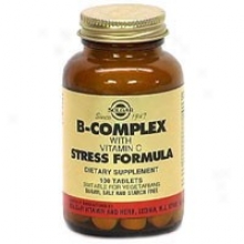 Solgar B-complex W/ C Stress 100tabs~