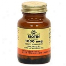 Solgar Biotin 1000mcg1 00caps~