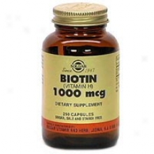 Solgar Biotin 1000mcg 250caps~