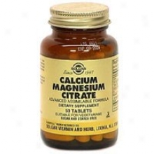 Solgar Cacium/magnesium Citrate 50tabs~