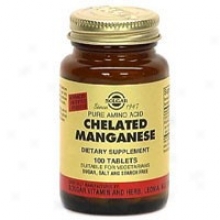 Solgar Chelated Manganese 100tabs~