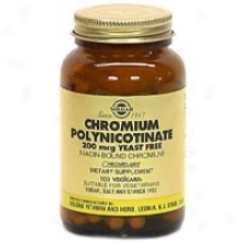 Solgar Chromium Polynicotinate 100vcaps~