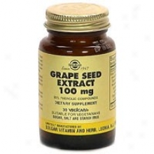 Solgar Grape Seed Extract 100mg 30vcaps~