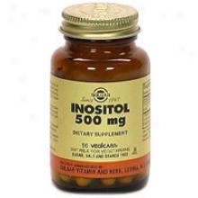 Solgar Inositol 500mg 50vcaps~