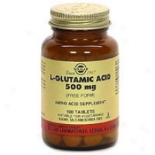Solgar L-glutamic Acid 100tabs~