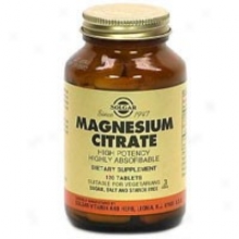 Solgar Magnesium Citrate 120tabs