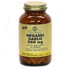 Solgar Organic Garlic 500mg 180vcaps~