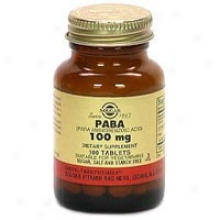 Solgar P.a.b.a. 100mg 100tabs