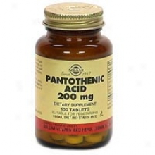 Solgar Pantothenic Acid 200mg 100tabs