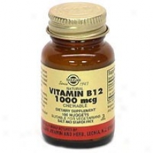 Solgar Vitamin B12 1000mcg Nuggets 100