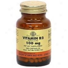 Solgar Vitamin B2 100mg 100caps