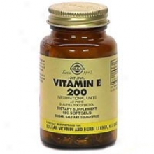 Solgar Vitamin E 200iu Alpha 100ag