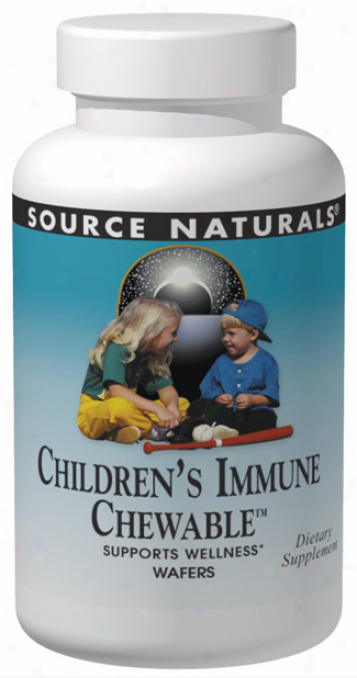 Source Naturals Children's Immune Chewable 60wfrs